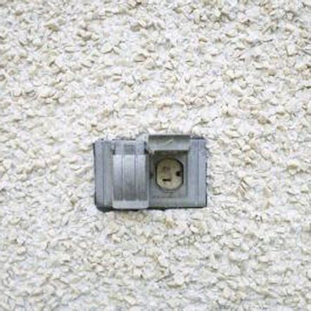 how to flush mount electrical box in stucco|stucco electrical box sealer.